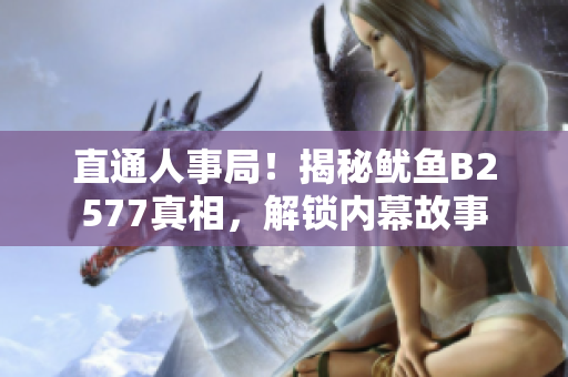 直通人事局！揭秘魷魚B2577真相，解鎖內(nèi)幕故事