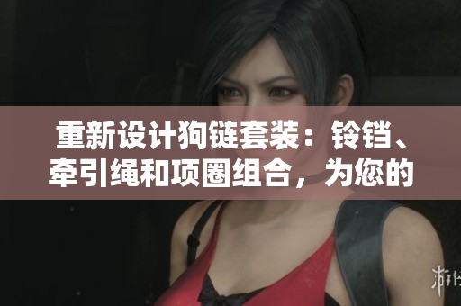 重新設(shè)計狗鏈套裝：鈴鐺、牽引繩和項圈組合，為您的寵物提供舒適與安全