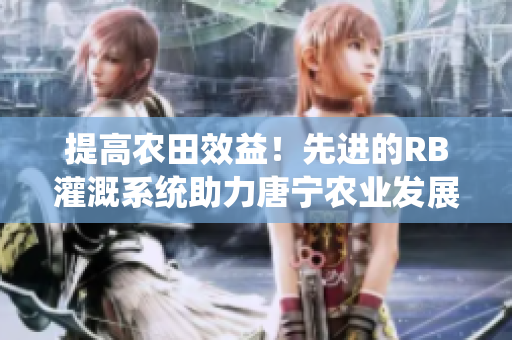 提高農田效益！先進的RB灌溉系統(tǒng)助力唐寧農業(yè)發(fā)展