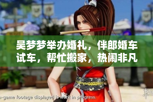 吳夢(mèng)夢(mèng)舉辦婚禮，伴郎婚車試車，幫忙搬家，熱鬧非凡