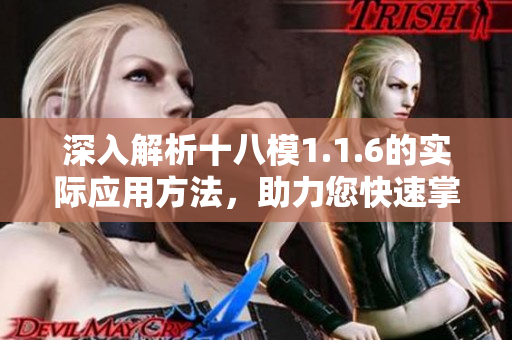 深入解析十八模1.1.6的實際應(yīng)用方法，助力您快速掌握相關(guān)主題