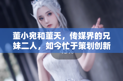 董小宛和董天，傳媒界的兄妹二人，如今忙于策劃創(chuàng)新節(jié)目，展現(xiàn)新視野。