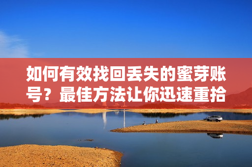 如何有效找回丟失的蜜芽賬號(hào)？最佳方法讓你迅速重拾失聯(lián)賬戶