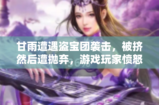 甘雨遭遇盜寶團(tuán)襲擊，被擠然后遭拋棄，游戲玩家憤怒表示